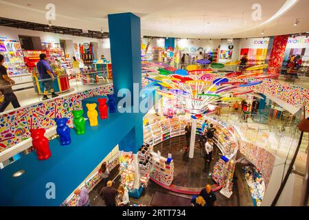 Chicago, USA, 10. August 2015: The Famous Dylans' Candy Bar an der N Michigan Avenue in Chicago, Illinois, USA Stockfoto