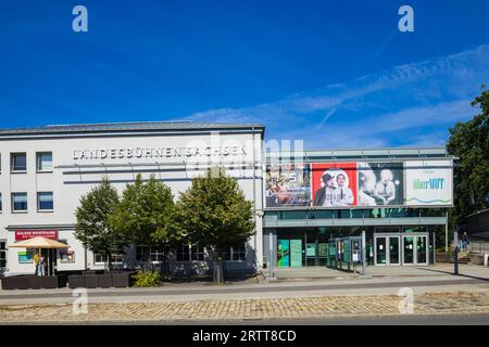 Sitz der Landesbüehnen Sachsen Stockfoto