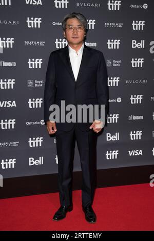 14. September 2023, Toronto, Ontario, Kanada: Produzent Kim Won-kuk nimmt an der Premiere von A'Normal Family' während des Toronto International Film Festivals 2023 in der Roy Thomson Hall am 14. September 2023 in Toronto, Ontario, Kanada, Teil. (Bild: © Angel Marchini/ZUMA Press Wire) NUR REDAKTIONELLE VERWENDUNG! Nicht für kommerzielle ZWECKE! Stockfoto