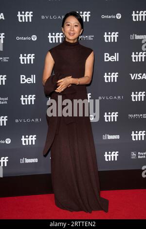 14. September 2023, Toronto, Ontario, Kanada: Kim Hee-AE nimmt an der Premiere „A Normal Family“ während des Toronto International Film Festival 2023 in der Roy Thomson Hall am 14. September 2023 in Toronto, Ontario, Kanada, Teil. (Bild: © Angel Marchini/ZUMA Press Wire) NUR REDAKTIONELLE VERWENDUNG! Nicht für kommerzielle ZWECKE! Stockfoto