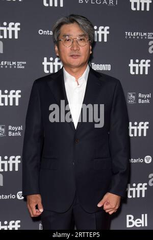 14. September 2023, Toronto, Ontario, Kanada: Produzent Kim Won-kuk nimmt an der Premiere von A'Normal Family' während des Toronto International Film Festivals 2023 in der Roy Thomson Hall am 14. September 2023 in Toronto, Ontario, Kanada, Teil. (Bild: © Angel Marchini/ZUMA Press Wire) NUR REDAKTIONELLE VERWENDUNG! Nicht für kommerzielle ZWECKE! Stockfoto