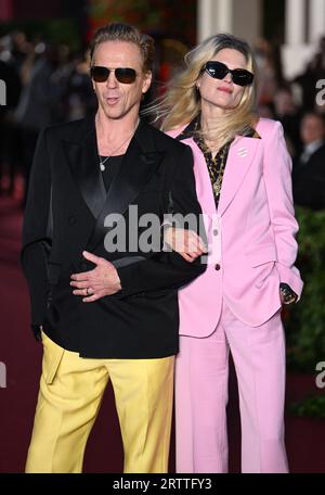 London, Großbritannien. September 2023. Damian Lewis und Alison Mosshart besuchten Vogue World: London 2023 im Theatre Royal Drury Lane am 14. September 2023 in London. Foto: Stuart Hardy/ABACAPRESS.COM Abaca Press/Alamy Live News Stockfoto