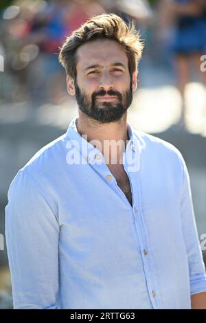 La Rochelle, Frankreich. September 2023. Guillaume Labbe nimmt am 25. La Rochelle Fiction Festival am 14. September 2023 in La Rochelle, Frankreich, Teil. Abaca Press/Alamy Live News Stockfoto