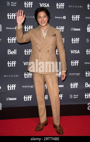 Toronto, Kanada. September 2023. Jang Dong-Gun nimmt an der „A Normal Family“-Premiere während des Toronto International Film Festival (TIFF) 2023 in der Roy Thomson Hall Teil. Quelle: SOPA Images Limited/Alamy Live News Stockfoto