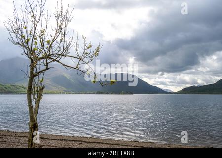 Loch Leven in Glencoe Schottland Stockfoto