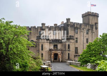 Dunvegan Castle auf der Isle of Skye in Schottland Stockfoto