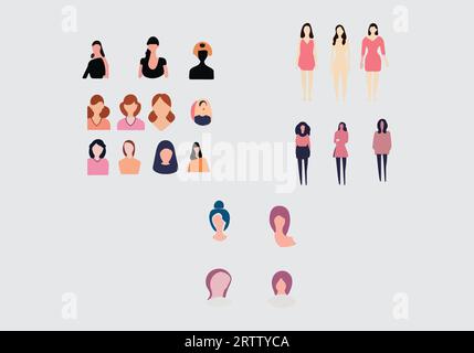 Minimalistisches Symboldesign Stock Vektor