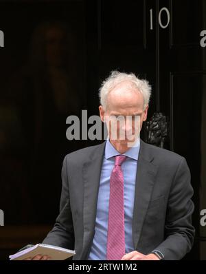 Ben Dyson – Interim Programme Director, NHS People Plan bei NHS England/NHS Improvement – verlässt 10 Downing Street nach einem Treffen am 13. September 20 Stockfoto