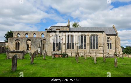 St. John the Evangelist Church, Oxborough, Norfolk, England, Großbritannien Stockfoto