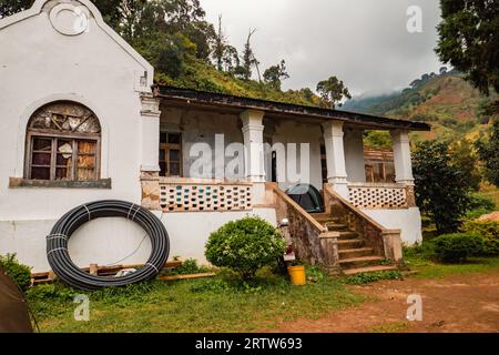 Blick auf Morningside - eine verlassene deutsche historische Siedlung im Uluguru-Gebirge, Morogoro Town, Tansania Stockfoto