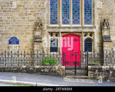 Die Old Chapel ist eine umgebaute Wesleyan Chapel aus dem Jahr 1899 in Middlesmoor in Upper Nidderdale Nidderdale AONB North Yorkshire England Stockfoto