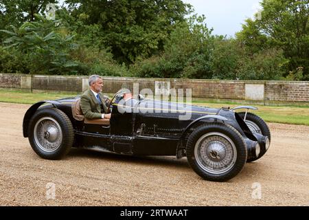 Bugatti Type 59 (1934) (Dekade Gewinner: 1930er), Concours of Elegance 2023, Hampton Court Palace, London, Großbritannien, Europa Stockfoto