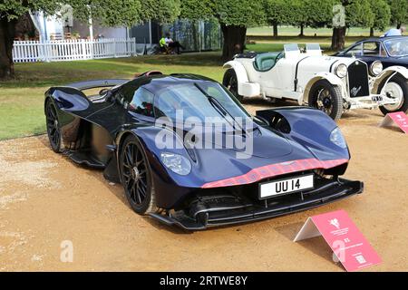 Aston Martin Valkyrie (2023) (Gewinner der Future Classic), Concours of Elegance 2023, Hampton Court Palace, London, Großbritannien, Europa Stockfoto
