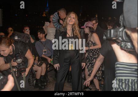 New York, Usa. September 2023. Anna Delvey besucht die Shao Fashion Show während der New York Fashion Week – September 2023: The Shows in New York City. Quelle: SOPA Images Limited/Alamy Live News Stockfoto