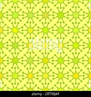 Abstrakter Vektorhintergrund nahtloses zentralasiatisches Ornament, moderner Stil Stock Vektor