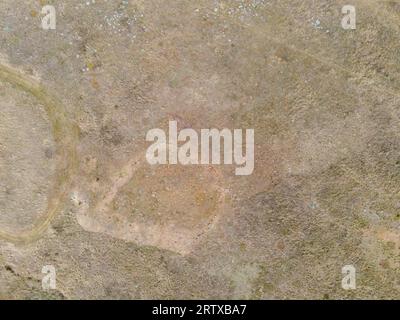 Wurdi Youang Aborigine Stone Arrangement, Australien. Astronomisch bedeutsame Positionen sind älter als Stonehenge und Pyramiden Stockfoto