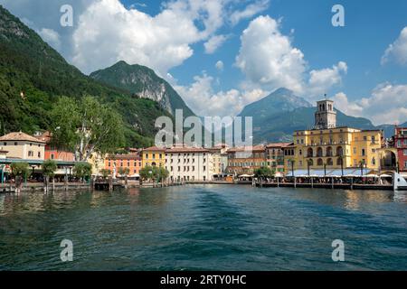 Riva, Rivale del Garda, Provinz Trient der Region Trentino-Südtirol, Italien Stockfoto