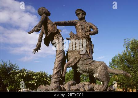 Civil Rights Fußsoldat Skulptur, Kelly Ingram Park, Birmingham, Alabama Stockfoto