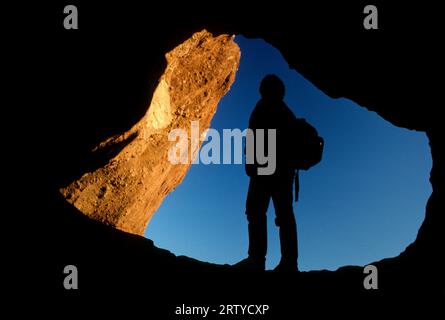 Outcrop Arch, Papago Park, Phoenix, Arizona Stockfoto