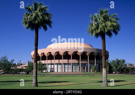 Grady Gammage Memorial Auditorium (Frank Lloyd Wright), Arizona State University, Tempe, Arizona Stockfoto