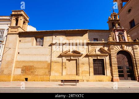 Kirche unserer Lieben Frau von Heilmitteln oder Iglesia de Nuestra Senora de los Remedios in Antequera. Antequera ist eine Stadt in der Provinz Malaga, der Gemeinde Stockfoto