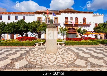 Rathaus von Marbella oder Ayuntamiento am Plaza de los Naranjos in Marbella in der Provinz Malaga in Andalusien, Spanien Stockfoto