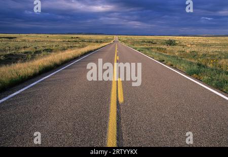 Santa Fe Trail Scenic Byway, Comanche National Grassland, Colorado Stockfoto