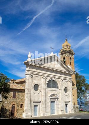 Santuario della Madonna del Soccorso, Montalcino Stockfoto