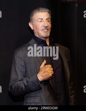 Toronto, Kanada. September 2023. TORONTO, ONTARIO - 15. SEPTEMBER: Sylvester Stallone nimmt am 15. SEPTEMBER 2023 während des Toronto International Film Festival 2023 an der TIFF Bell Lightbox in Toronto, Ontario, Teil. Foto: PICJER/imageSPACE/SIPA USA Credit: SIPA USA/Alamy Live News Stockfoto