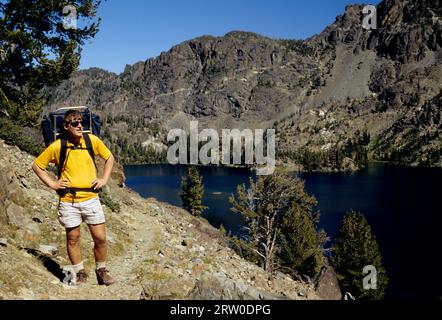 Sheep Lake, Hells Canyon Wilderness, Hells Canyon National Recreation Area, ID Stockfoto