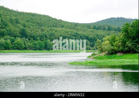 Edersee im Spätsommer, Hessen, Deutschland Stockfoto