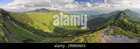 Malerische Panorama der Mala Fatra Gebirge in der Slowakei Stockfoto