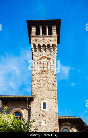 Palazzo Civico Municipio oder Rathaus in Bellinzona Stadt im Tessin Kanton Schweiz Stockfoto