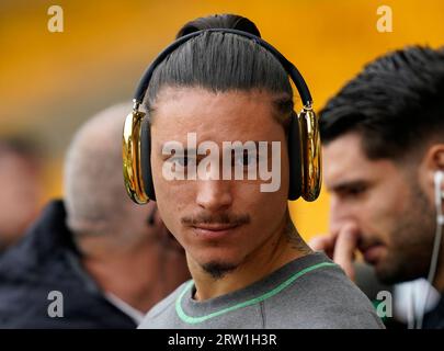 Wolverhampton, Großbritannien. September 2023. Darwin Núñez aus Liverpool während des Premier-League-Spiels in Molineux, Wolverhampton. Das Bild sollte lauten: Andrew Yates/Sportimage Credit: Sportimage Ltd/Alamy Live News Stockfoto