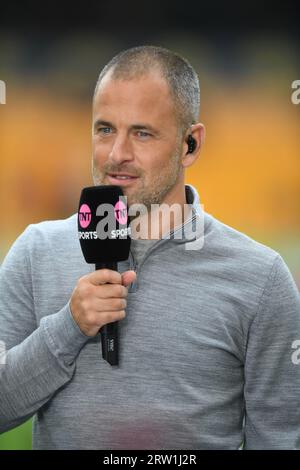 Joe Cole vor dem Spiel Wolverhampton Wanderers vs Liverpool in Molineux, Wolverhampton, Großbritannien, 16. September 2023 (Foto: Mike Jones/News Images) Stockfoto