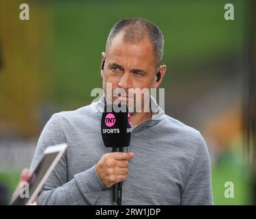 Joe Cole vor dem Spiel Wolverhampton Wanderers gegen Liverpool in Molineux, Wolverhampton, Großbritannien. September 2023. (Foto von Mike Jones/News Images) in Wolverhampton, Großbritannien am 16.09.2023. (Foto: Mike Jones/News Images/SIPA USA) Credit: SIPA USA/Alamy Live News Stockfoto