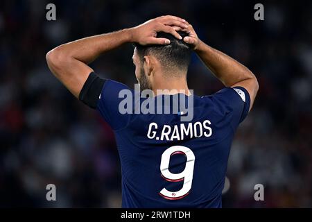 Paris, Frankreich. September 2023. Julien Mattia/Le Pictorium - PSG - OGC Nizza - 15/09/2023 - Frankreich/Ile-de-France (Region)/Paris - Ramos während des 5. Journee de ligue 1 Ubereats, zwischen PSG und OGC Nizza im Parc des Princes, 15. September 2023 Credit: LE PICTORIUM/Alamy Live News Stockfoto