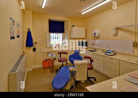 Peterhead Prison Museum Aberdeenshire Scotland Dental Surgery Stockfoto