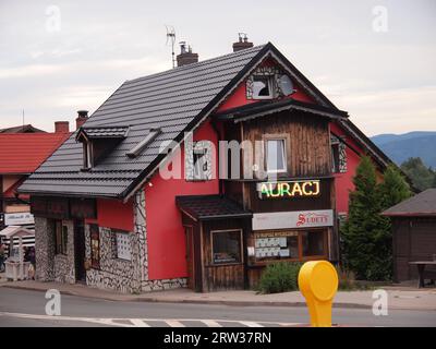 Karpacz (Kreis Karkonosze, Woiwodschaft Niederschlesien, Republik Polen) Stockfoto