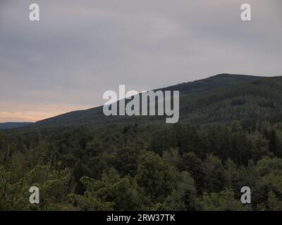 Karpacz (Kreis Karkonosze, Woiwodschaft Niederschlesien, Republik Polen) Stockfoto