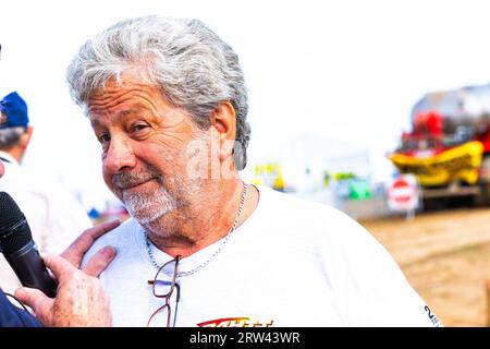 Fontaine Fourches, Frankreich. September 2023. DRONDE Jean Louis, Portrait während der 31. Ausgabe des 24 Heures Tout Terrain de France, vom 16. Bis 17. September 2023 auf dem Circuit de Fontaine Fourches, in Fontaine-Fourches, Frankreich - Foto Damien Saulnier/DPPI Credit: DPPI Media/Alamy Live News Stockfoto