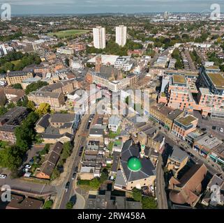Acton ist eine Stadt im Westen Londons, England, innerhalb des Londoner Borough of Ealing Stockfoto