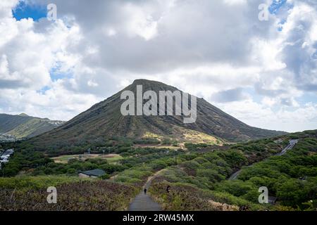 Koko Head, Oahu Hawaii Stockfoto