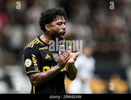 Belo Horizonte, Brasilien. September 2023. Otavio von Atletico Mineiro, während des Spiels zwischen Atletico Mineiro und Botafogo, für die brasilianische Serie A 2023, in der Arena MRV Stadium, in Belo Horizonte am 16. September. Foto: Gledston Tavares/DiaEsportivo/Alamy Live News Credit: DiaEsportivo/Alamy Live News Stockfoto