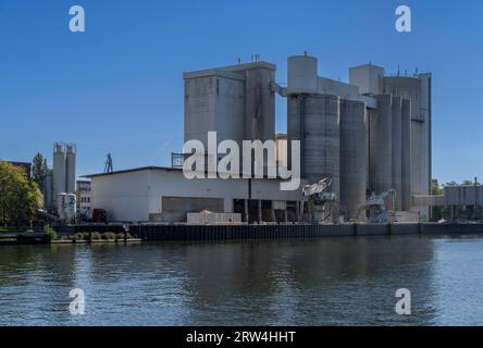 Spenner Herkules-Werk Lichtenberg, Ready-Mix Betonwerk, Berlin, Deutschland Stockfoto