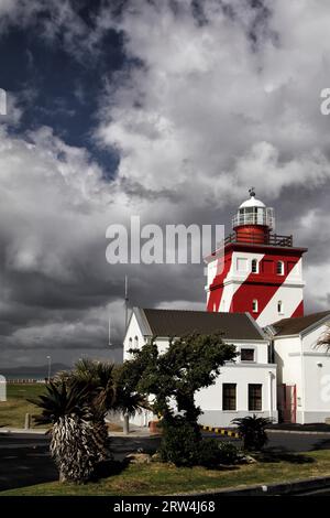 Greenpoint Lighthouse, Kapstadt, Südafrika Stockfoto