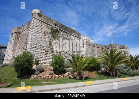 Die Cidadela, die Festung Nossa Senhora da Luz in Cascais, Portugal Stockfoto