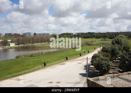 Parque da Cidade, Stadtpark in Porto, Portugal Stockfoto