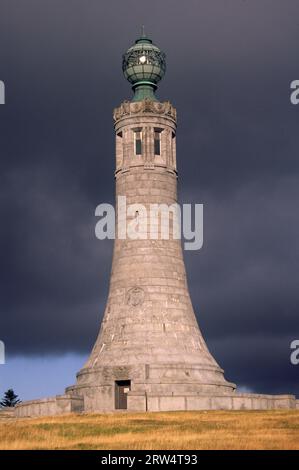 Mount Greylock Summit war Monument, Mt. Greylock State Park, Massachusetts Stockfoto