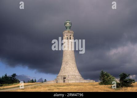 Mount Greylock Summit war Monument, Mt. Greylock State Park, Massachusetts Stockfoto